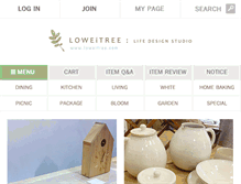 Tablet Screenshot of loweitree.com